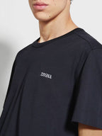 Zegna Navy T-Shirt