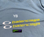 Balenciaga Logo-Embroidered Cotton T-Shirt
