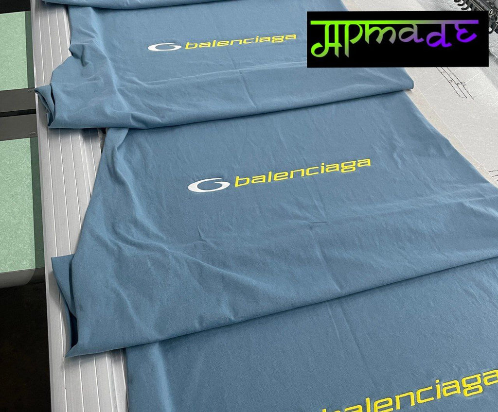 Balenciaga Logo-Embroidered Cotton T-Shirt