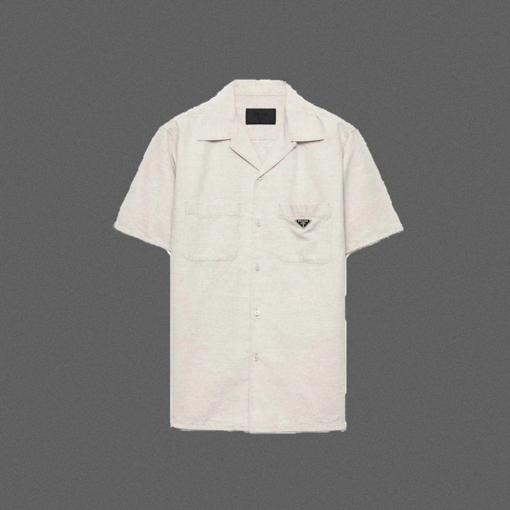 Prada Chambray Half Sleeve Shirt