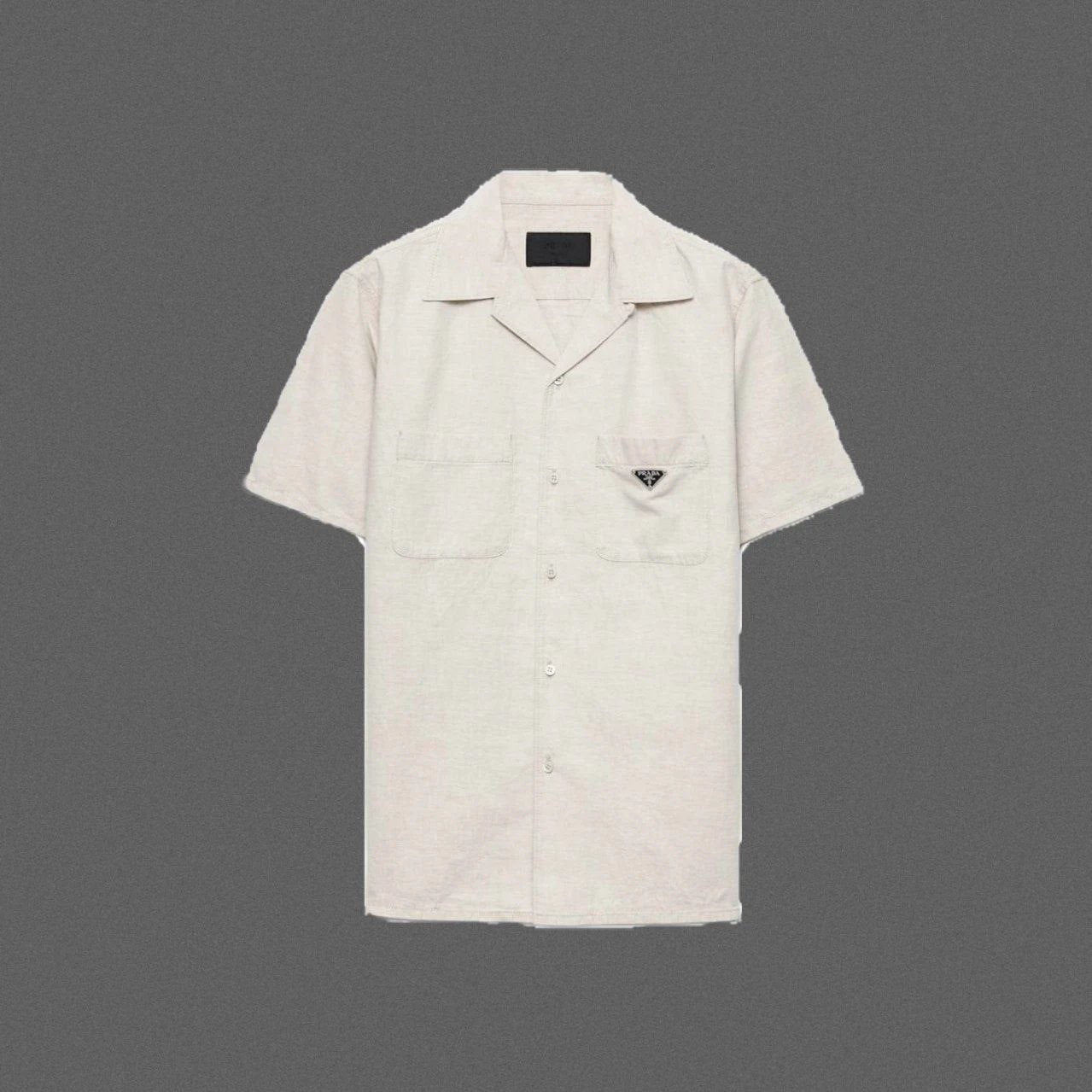 Prada Chambray Half Sleeve Shirt