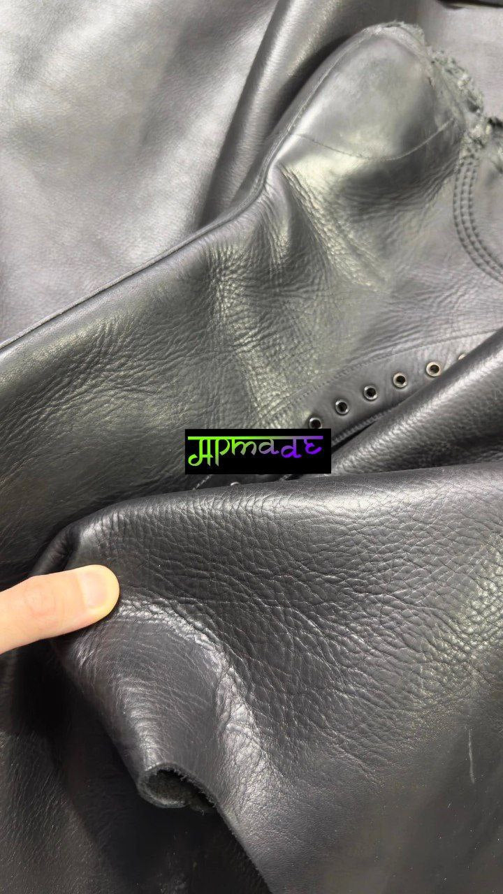 Balenciaga 24FW Stomper Leather Boots