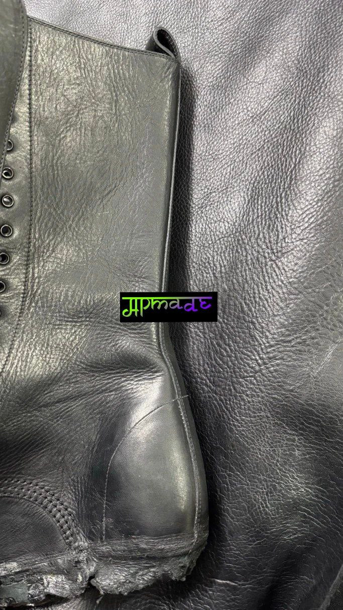 Balenciaga 24FW Stomper Leather Boots