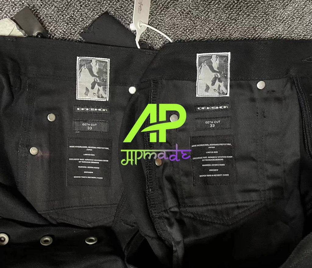 Rick Owens GETH Straight Jeans