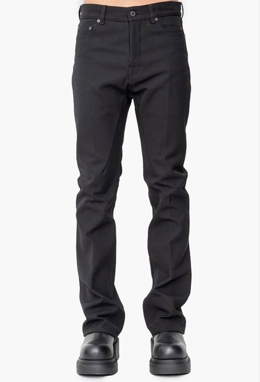 Rick Owens Jim Cut Denim Jeans