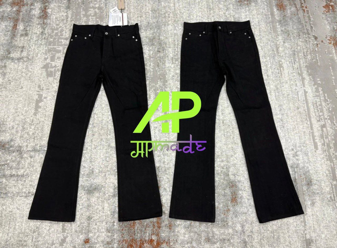 Rick Owens Jim Cut Denim Jeans