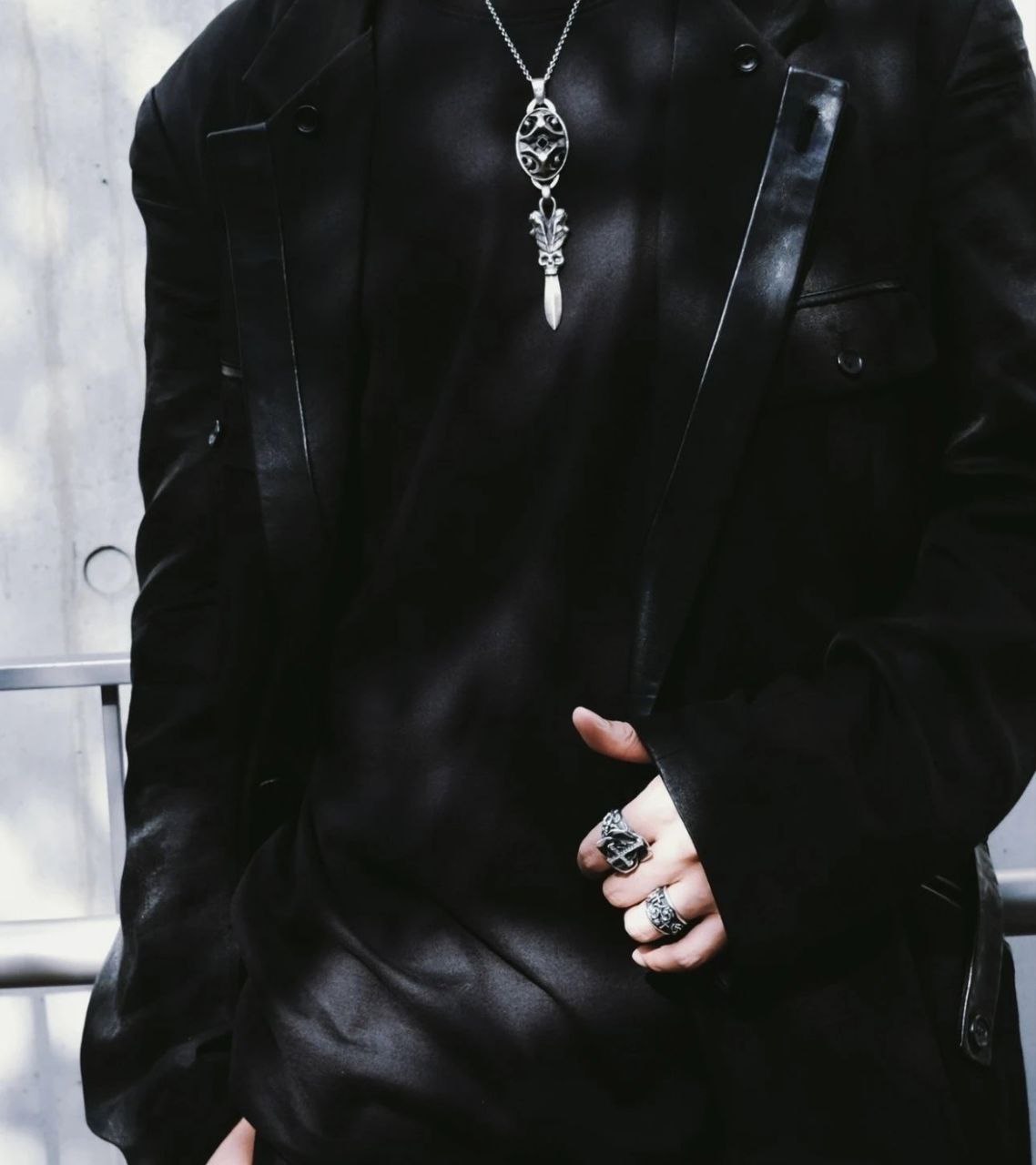 Yohji Yamamoto Gothic Cross Ring (950 Silver)