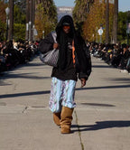 Balenciaga Incognito Hooded Bomber Jacket