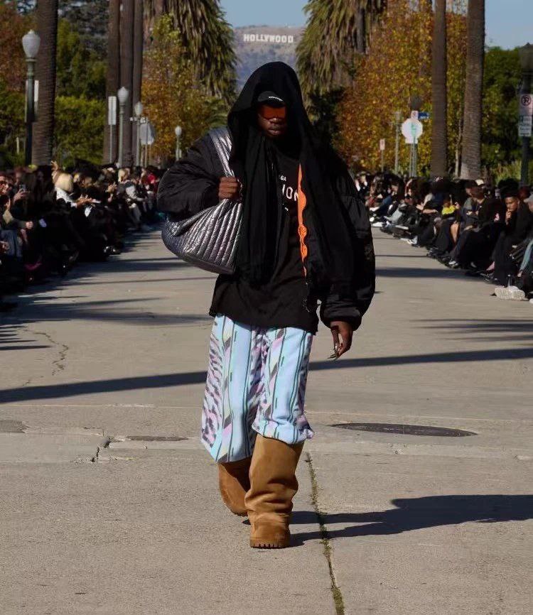 Balenciaga Incognito Hooded Bomber Jacket