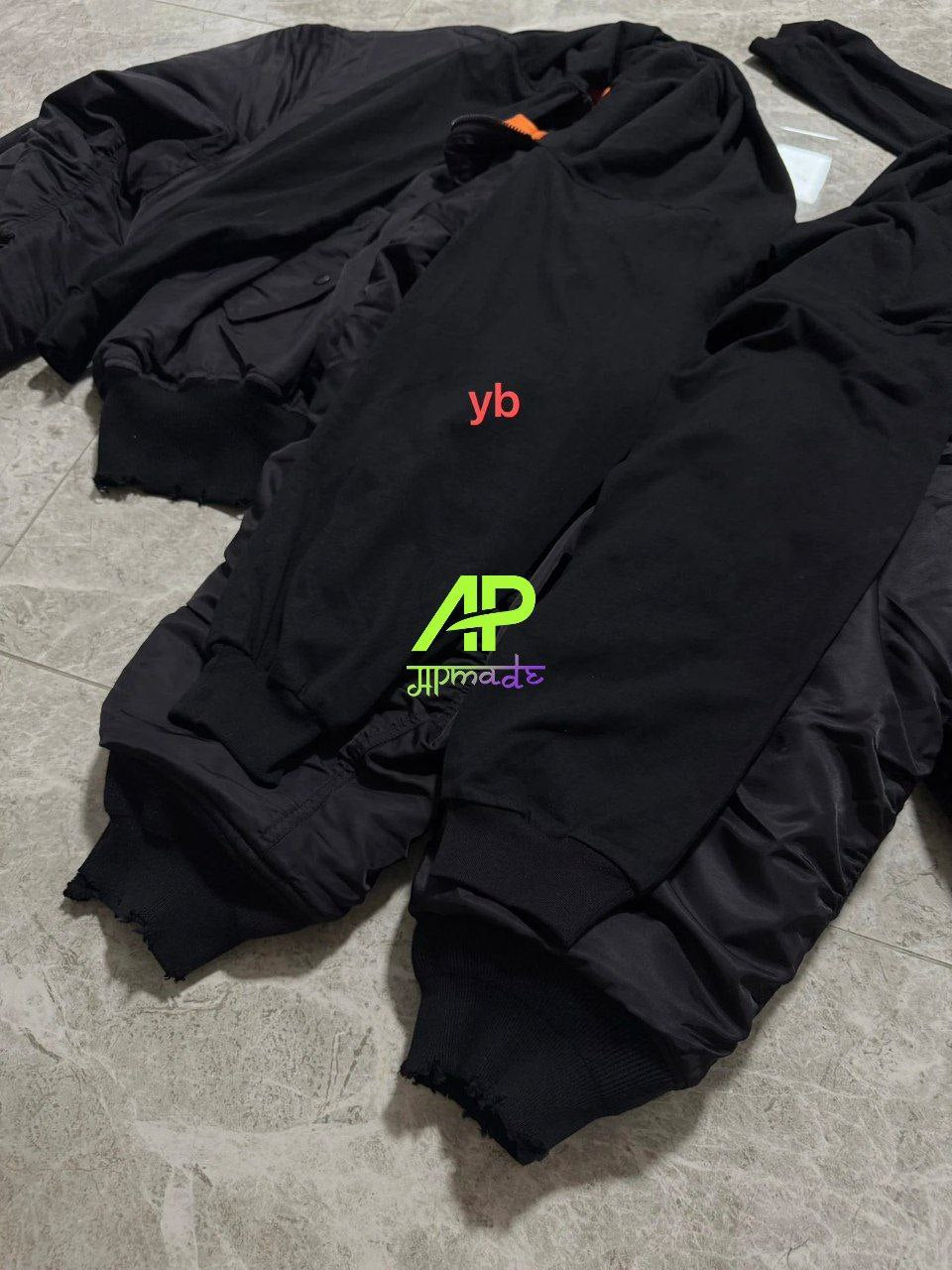 Balenciaga Incognito Hooded Bomber Jacket