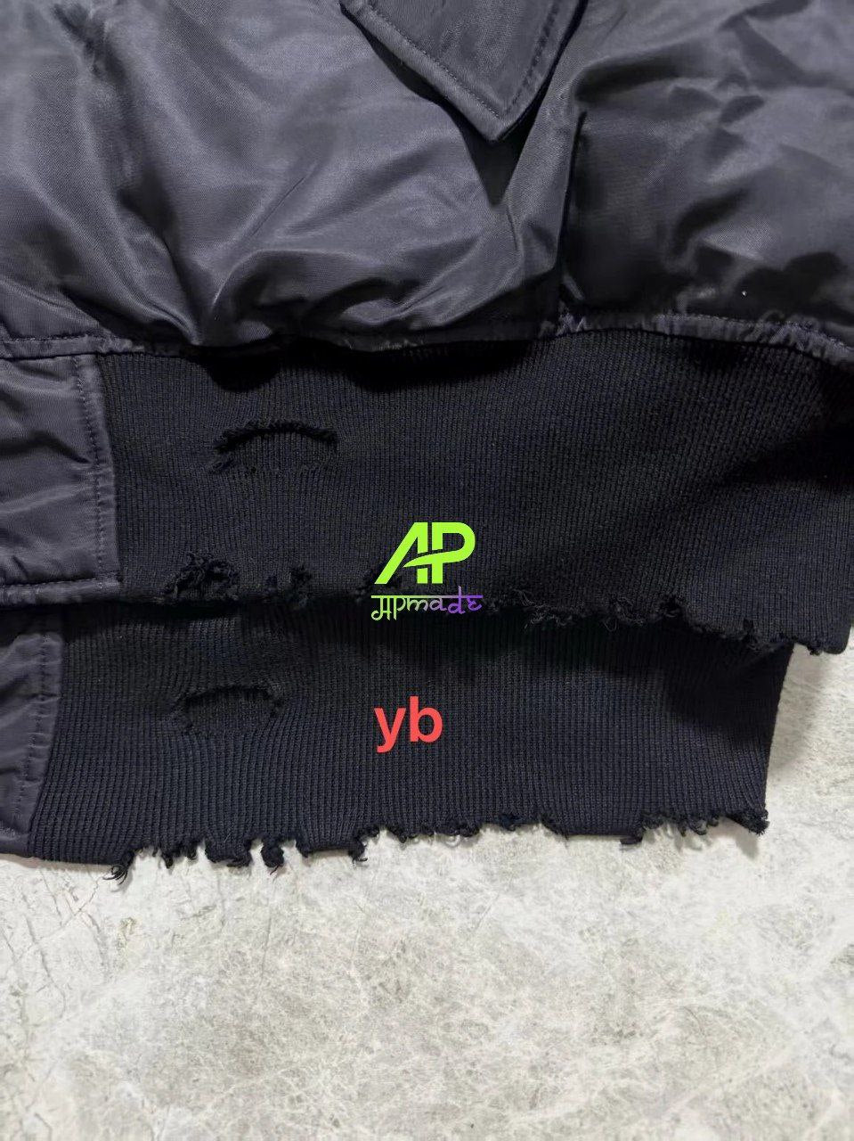 Balenciaga Incognito Hooded Bomber Jacket