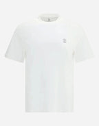 Brunello Cucinelli Mercerized Cotton Two-Piece T-Shirt