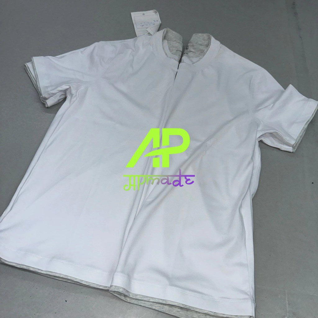 Brunello Cucinelli Mercerized Cotton Two-Piece T-Shirt