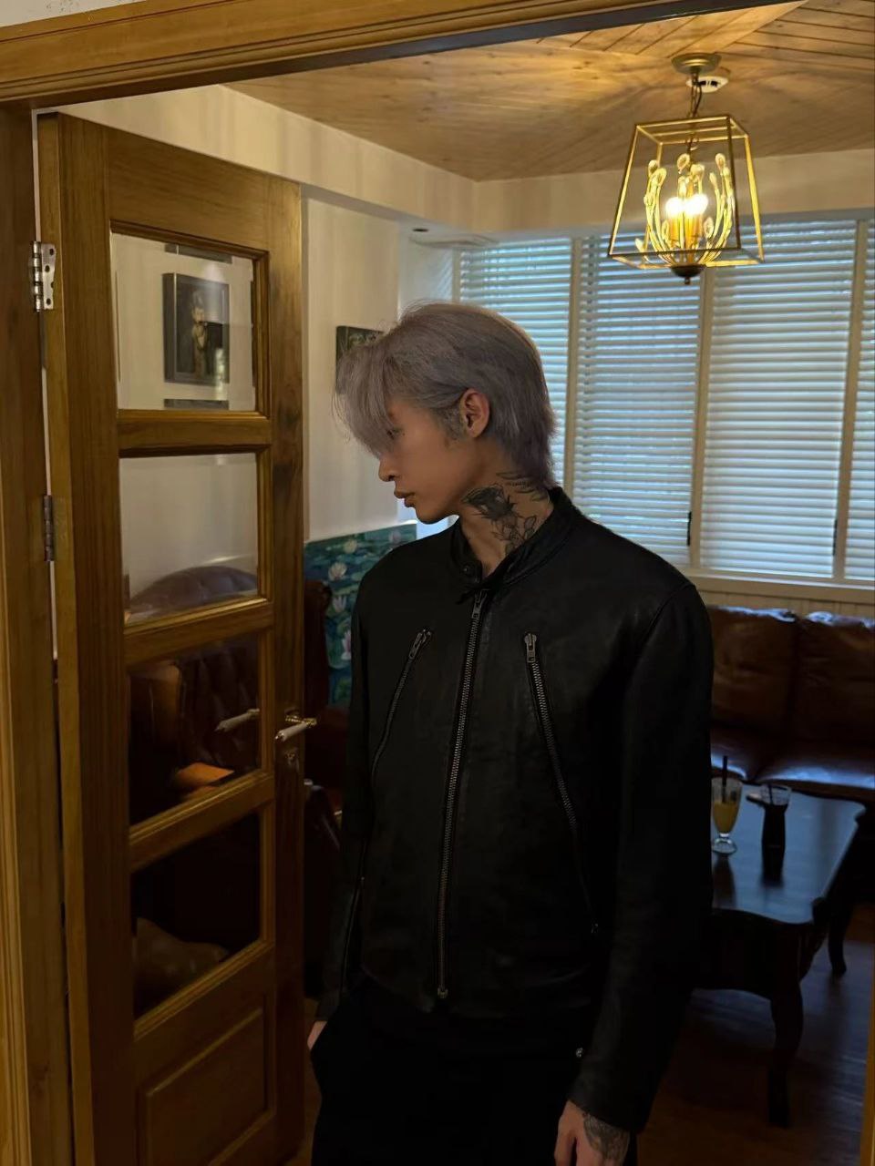 Maison Margiela 04AW 5-Zip Leather Jacket