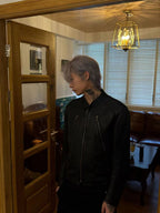 Maison Margiela 04AW 5-Zip Leather Jacket