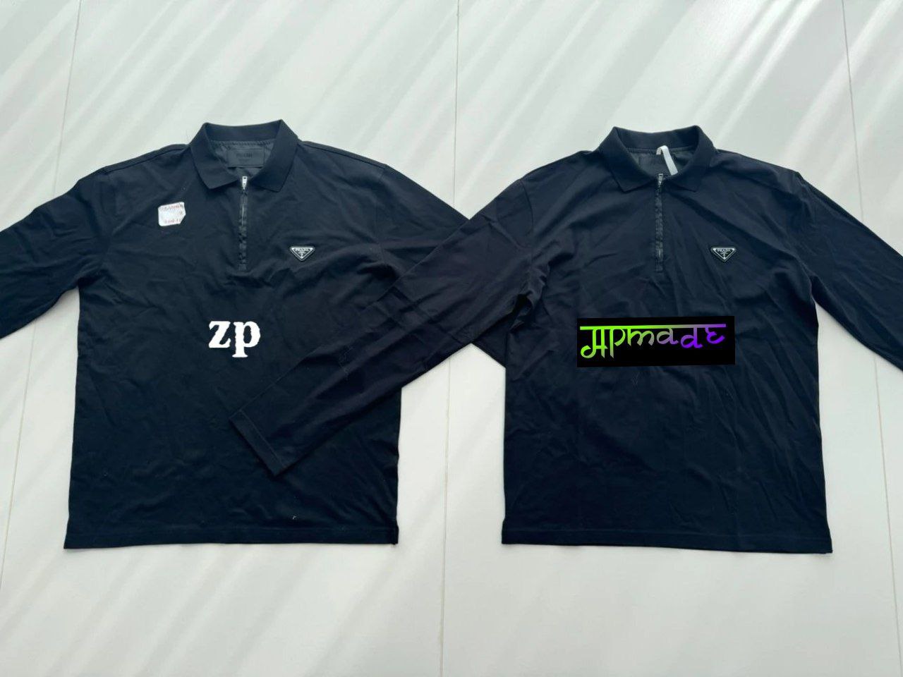 Prada 24FW Re-Nylon Piqué Polo T-Shirt