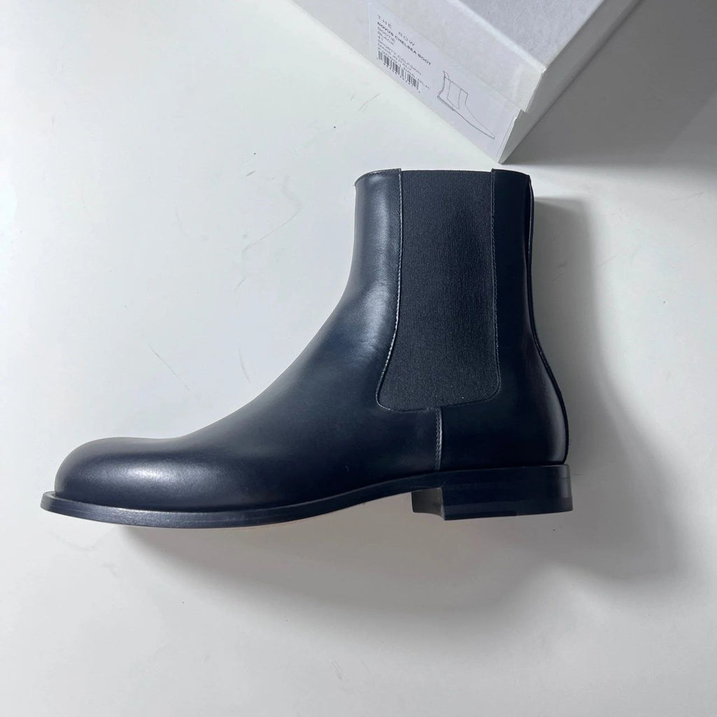 The Row Novus Chelsea Leather Boots