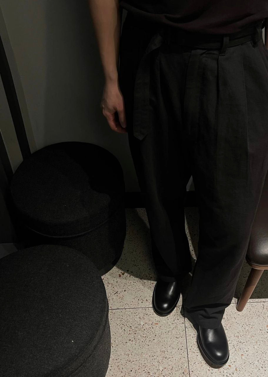 The Row Novus Chelsea Leather Boots