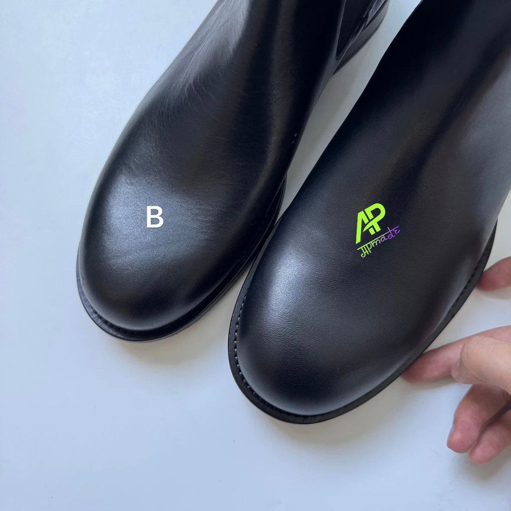 The Row Novus Chelsea Leather Boots