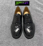 Bottega Veneta Intrecciato Woven Leather Derby Shoes