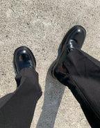 Prada Brushed Leather Derby Shoes