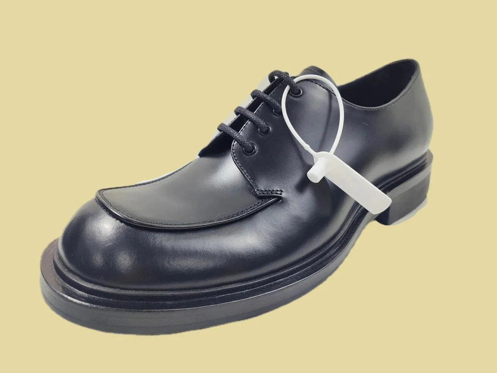 Prada Brushed Leather Derby Shoes