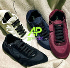Prada Collapse Re-Nylon × Suede Sneakers
