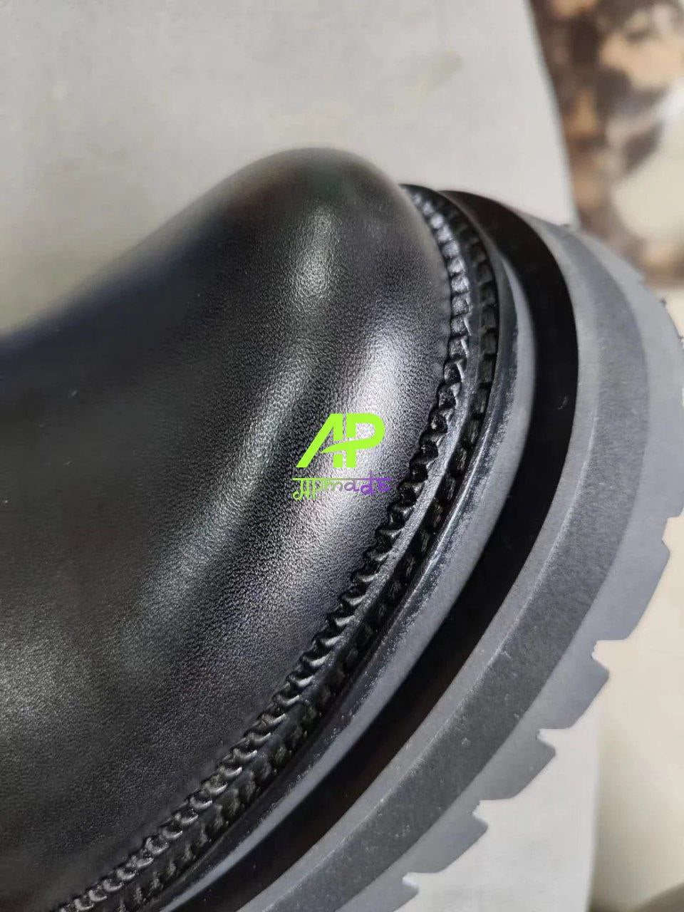 AMI Paris Ridged-Sole Derby Shoes