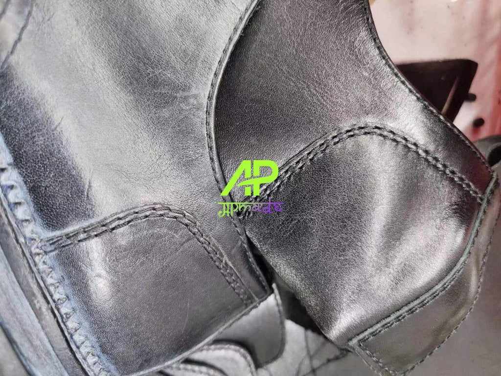 AMI Paris Ridged-Sole Derby Shoes