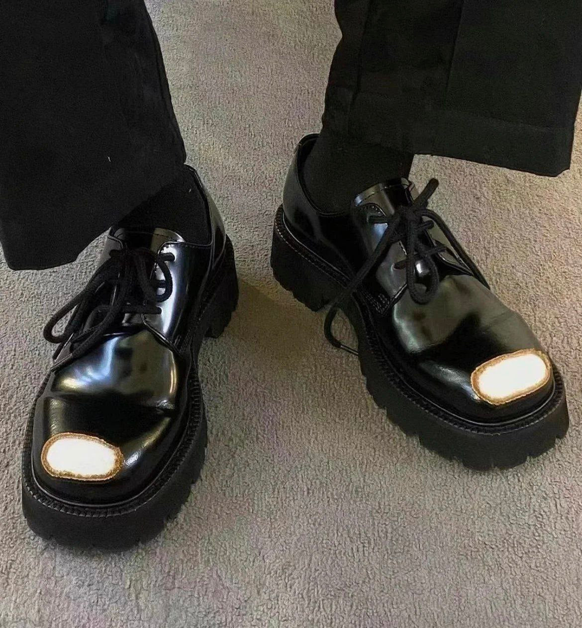 Maison Margiela MM6 Toe-Scuff Derby Shoes