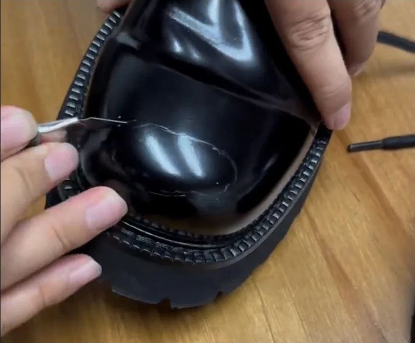 Maison Margiela MM6 Toe-Scuff Derby Shoes