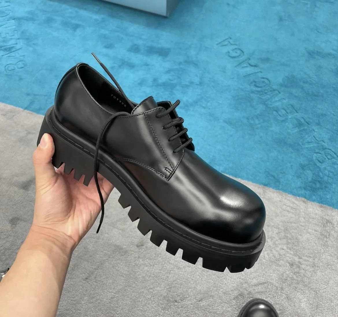 Balenciaga Sergent 20mm Derby Shoes