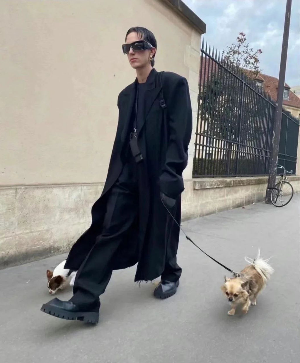 Balenciaga Rhino 25mm Derby Shoes (Black Calfskin)