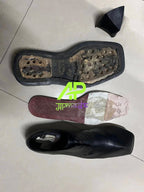 Balenciaga Rhino 25mm Derby Shoes (Black Calfskin)