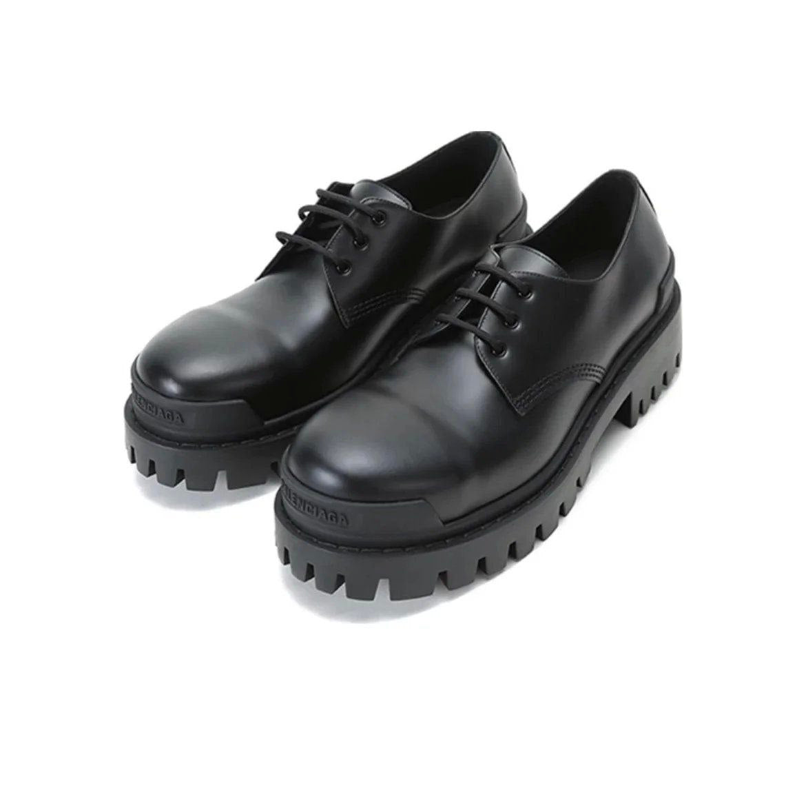 Balenciaga Strike Tractor Derby Shoes