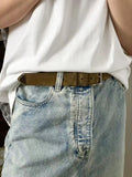 Prada Logo-Embellished Suede Belt