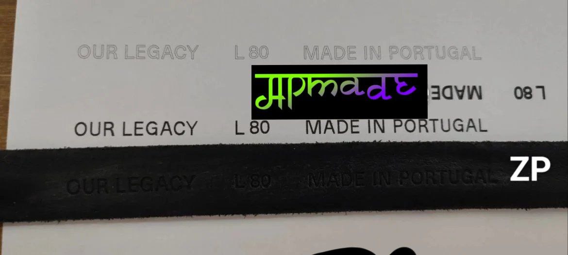 Our Legacy Leather Belt