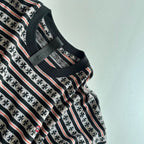 Chrome Hearts Matty Boy Cross Script Stripe T-Shirt