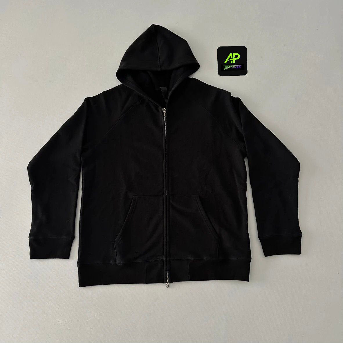 Chrome Hearts Hollywood Embroidered Zip-Up Hoodie