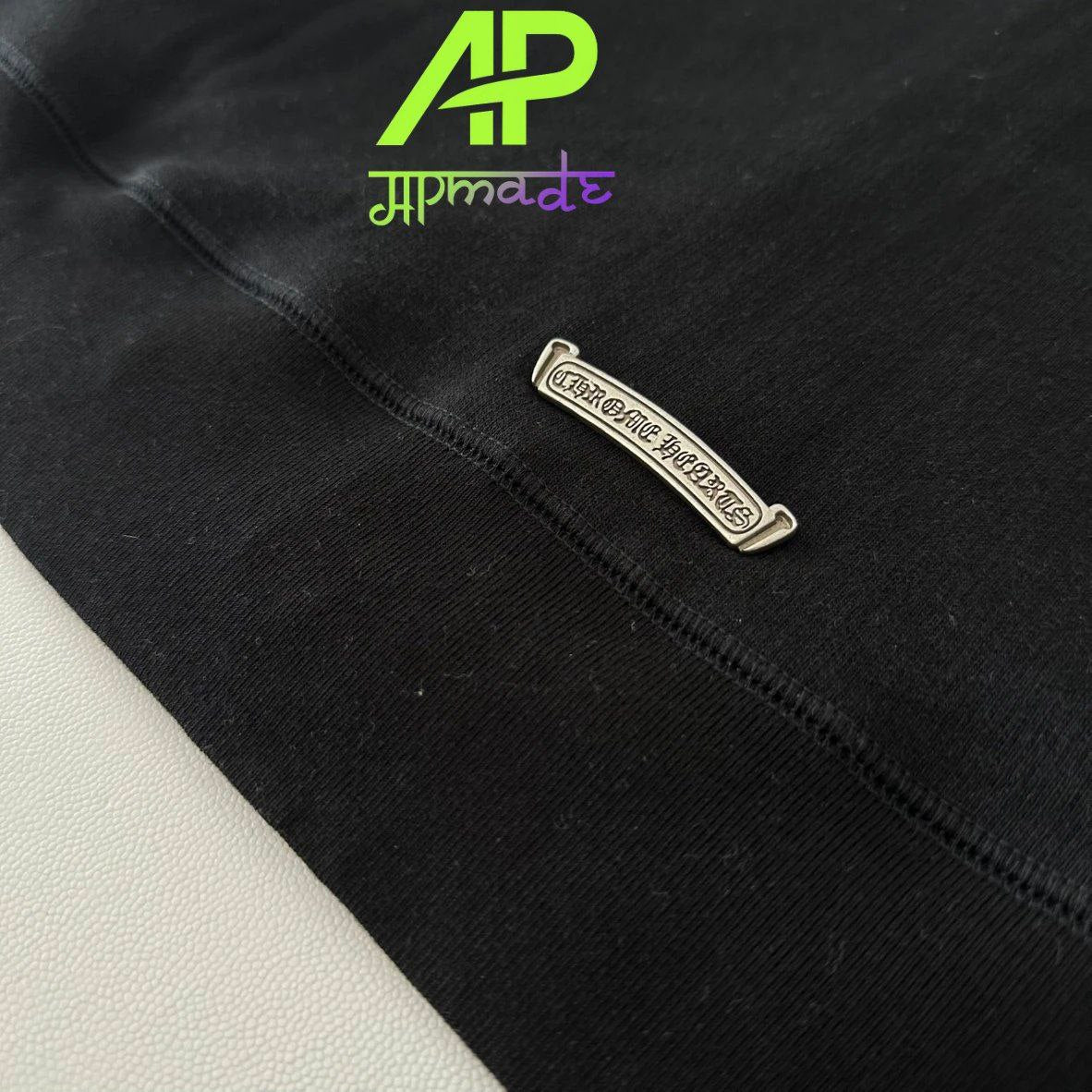 Chrome Hearts Hollywood Embroidered Zip-Up Hoodie