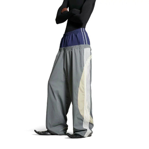 Balenciaga 24FW CUT-UP Baggy Track Pants