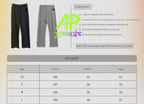 Chrome Hearts 25SS Grey & Black Flocked Cross Logo Sweatpants