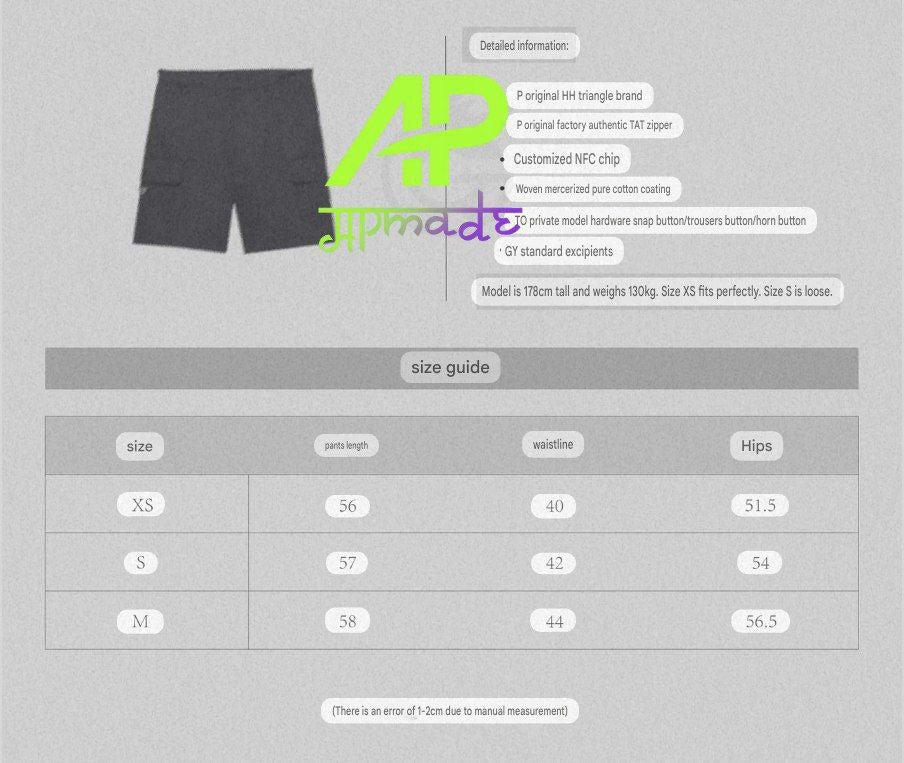 Prada 25SS Workwear Shorts