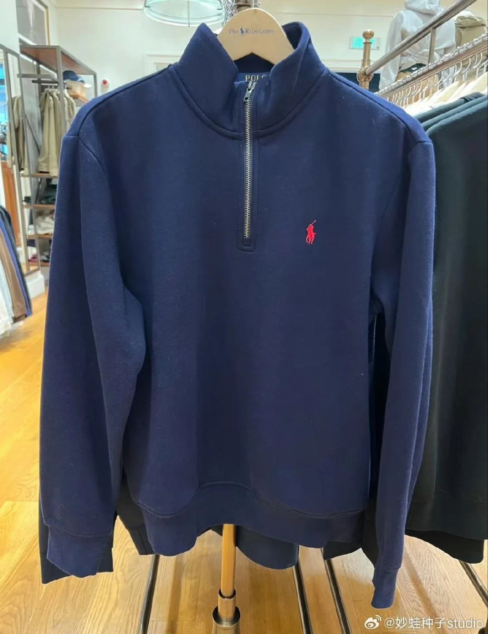 Ralph Lauren Quarter-Zip Pullover Sweater