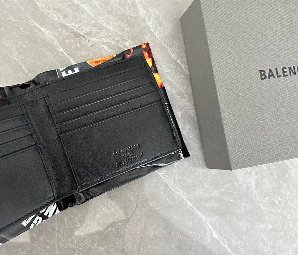 Balenciaga 25SS Chips Calfskin Wallet