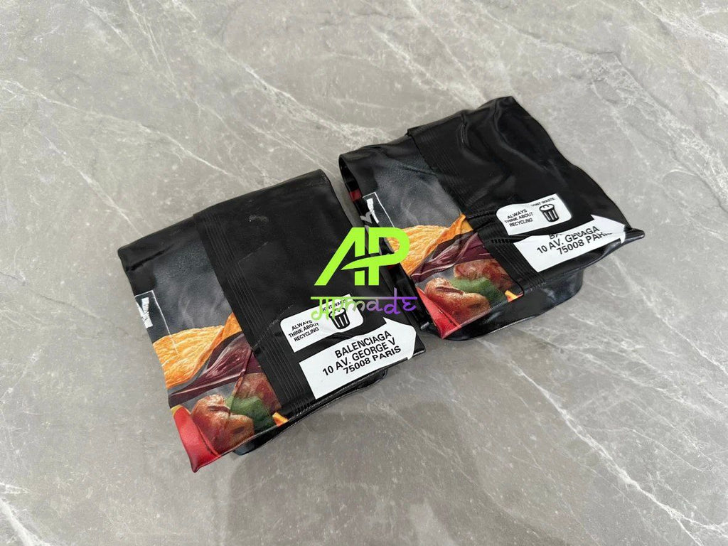 Balenciaga 25SS Chips Calfskin Wallet