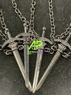 Balenciaga Goth Snake Necklace