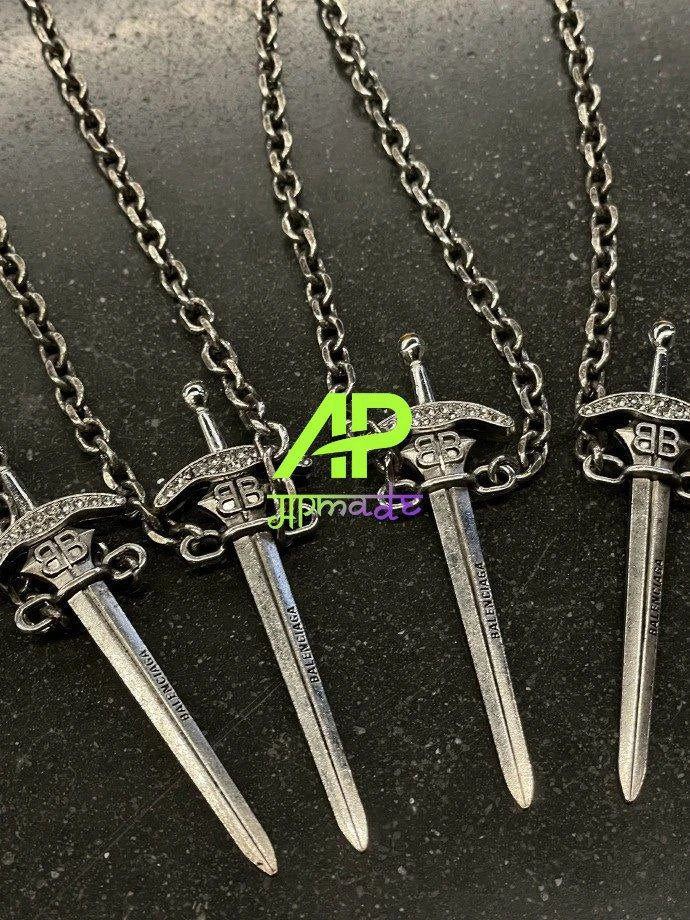 Balenciaga Goth Snake Necklace