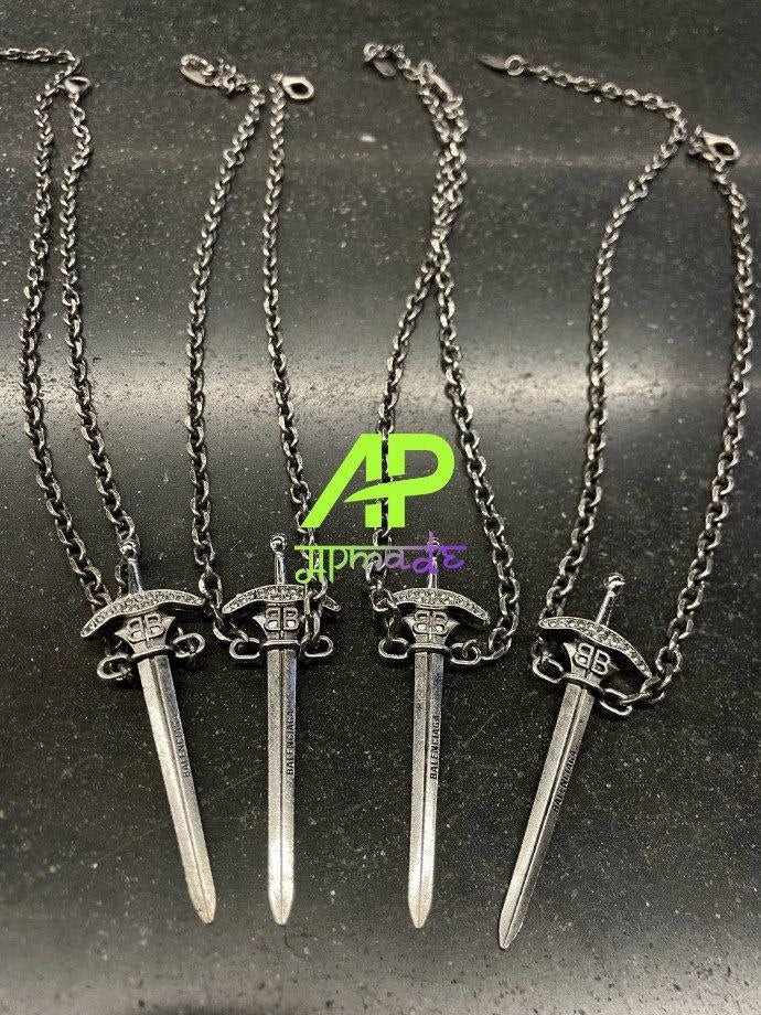 Balenciaga Goth Snake Necklace