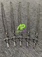 Balenciaga Goth Snake Necklace